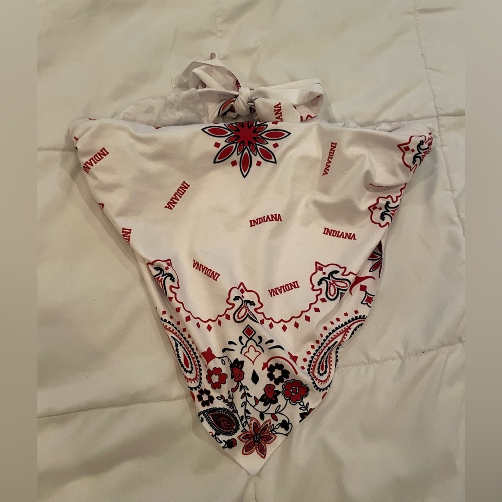 Indiana University scarf top